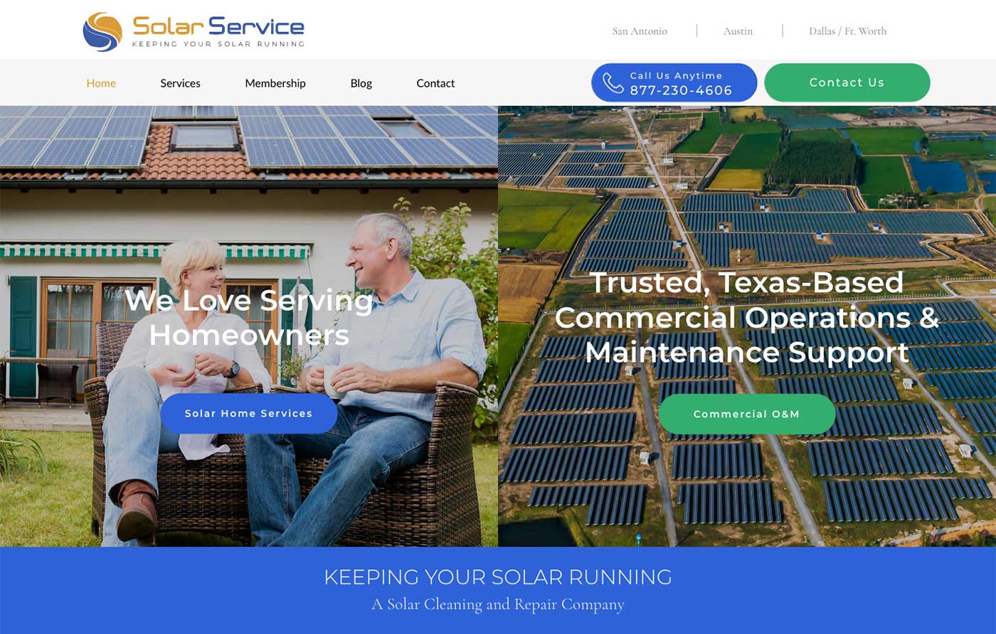 Welcome to Solar Service